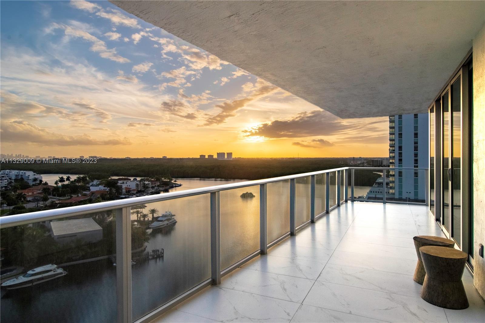 Upscale delight resort living unit at Parque Towers, a 2019 luxury building in Sunny Isles, one bloc