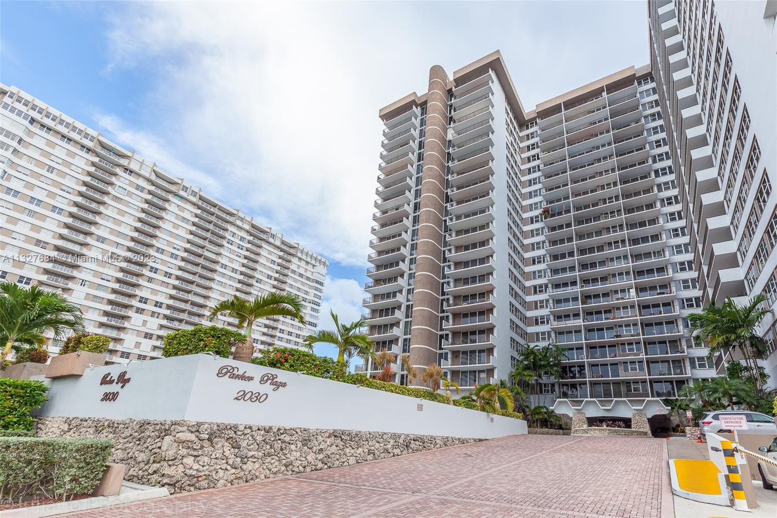 LOCATED IN PRESTIGIOUS PARKER PLAZA AN OCEANFRONT BUILDING. SKYLINE VIEW FROM TERRACE WITH BEAUTIFUL