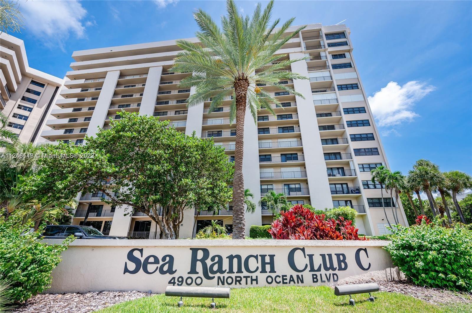 Experience resort style living in fantastic 2/2 oceanfront condo located in rarely available Sea Ran