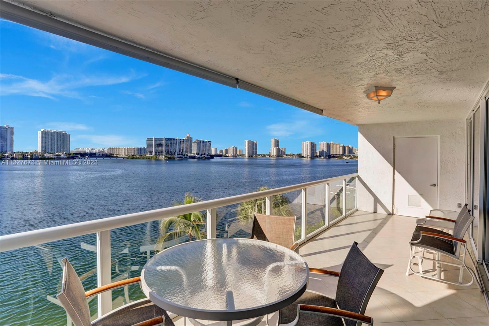 ***PANORAMIC DIRECT VIEWS of the INTRACOASTAL *** Enjoy the SUNSET from your very spacious BALCONY. 