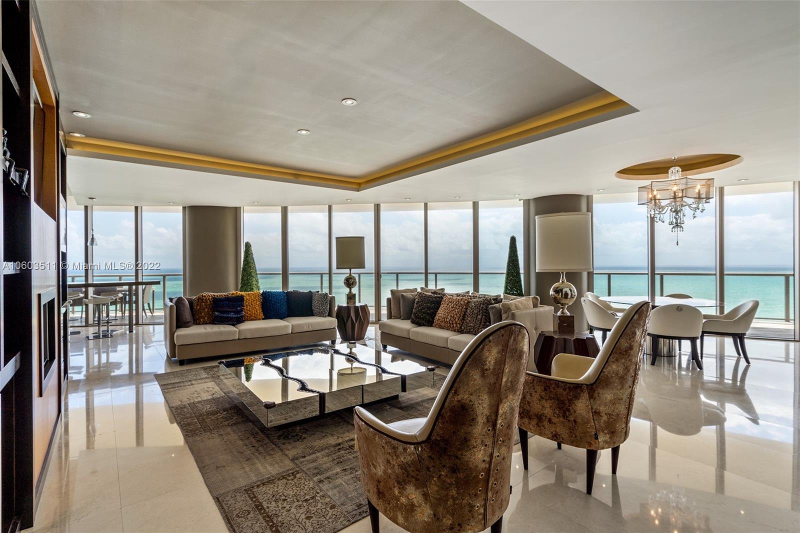 Exquisitely finished and furnished residence at the St. Regis Bal Harbour Center (Hotel Tower). 3 be