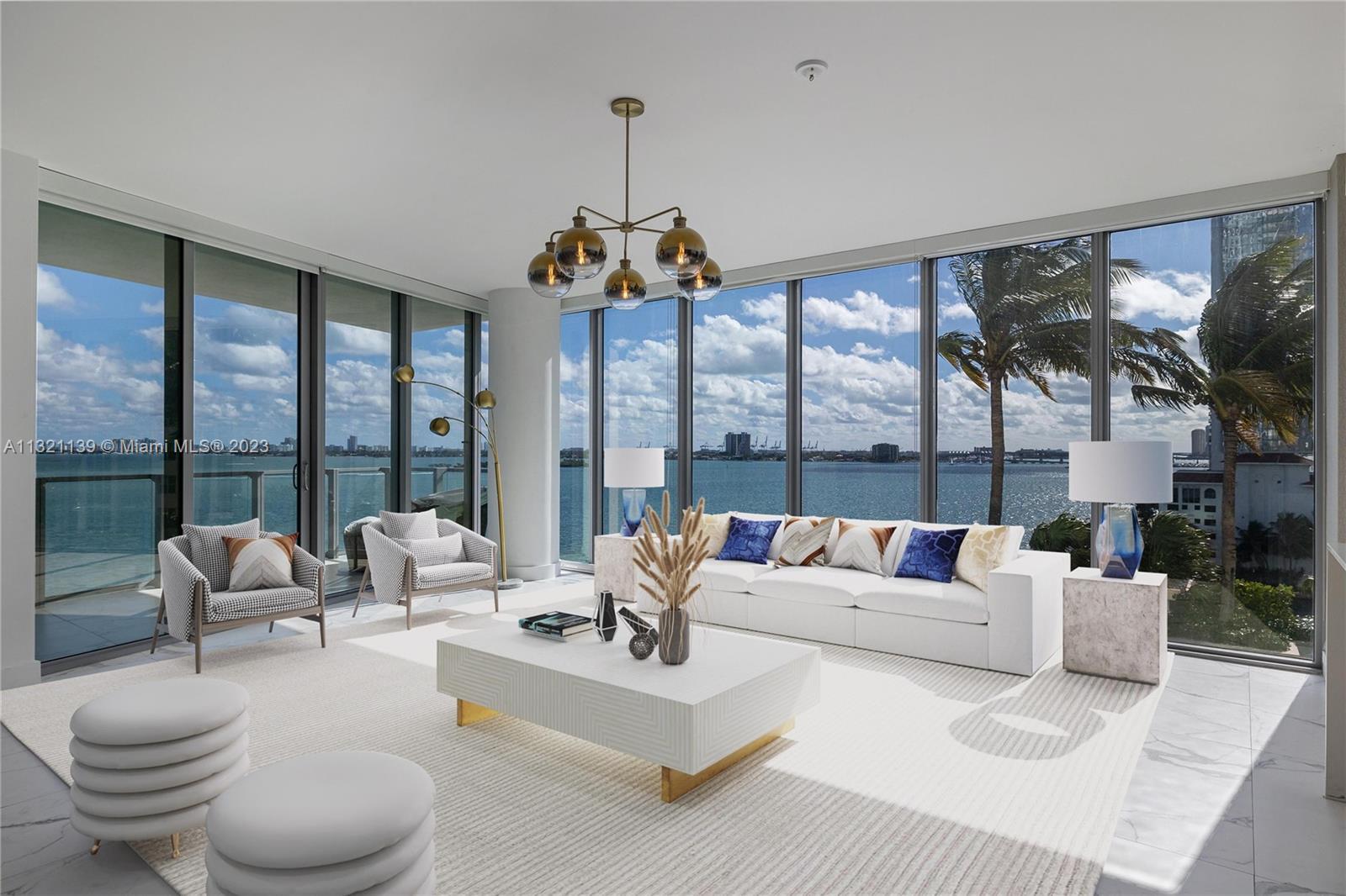 Move right in to the most coveted unit in Biscayne Beach with the most stunning ocean views in Miami