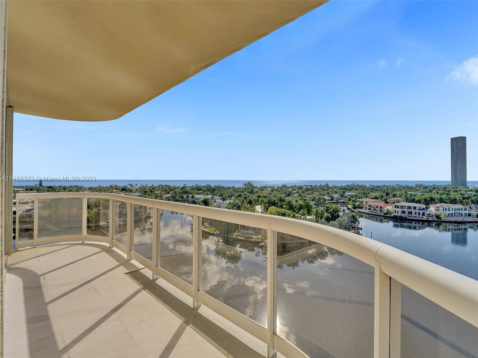 Spectacular panoramic intracoastal and ocean views from every room are the highlights of this 11th f