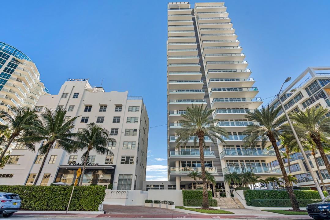 Newly renovated high floor direct ocean trophy condo at the ultra luxury Caribbean Residences in Mid