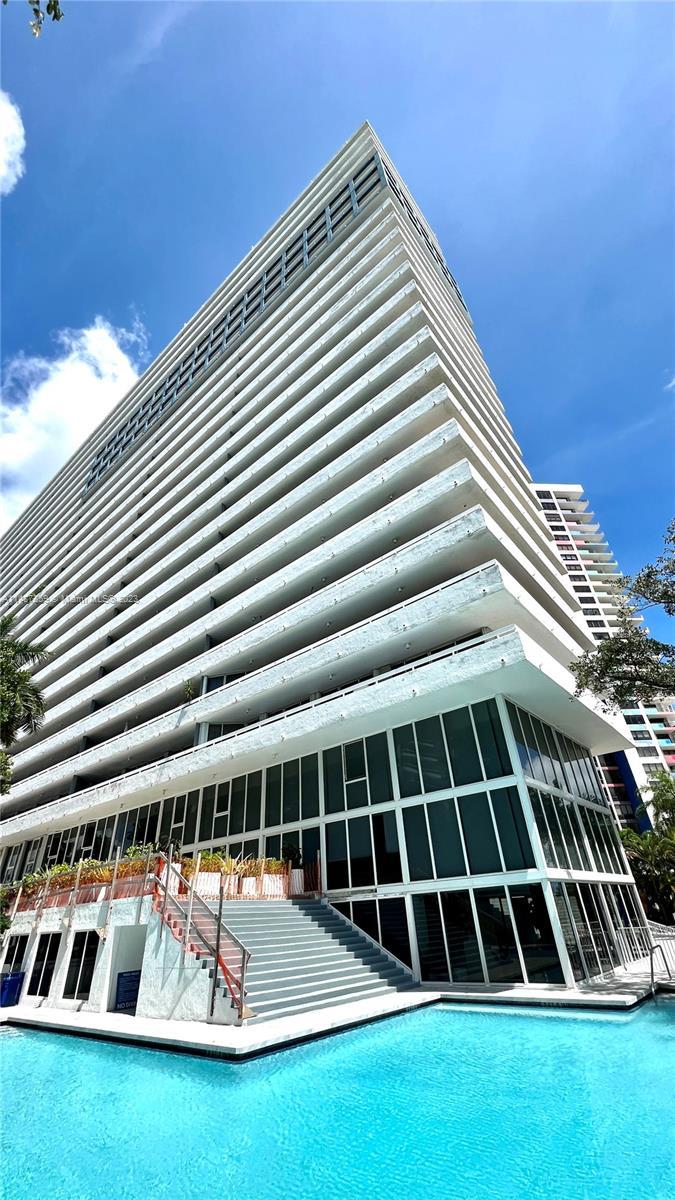 Enjoy living in this unique building! Located in the heart of Brickell, this corner unit with 3 beds
