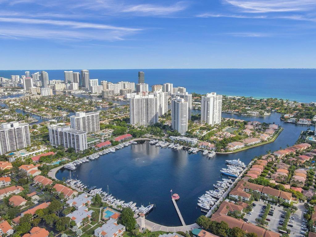 Stunning 3-bed, 2-bath in this luxury condo at The Point  South Tower in Aventura, with breathtaking