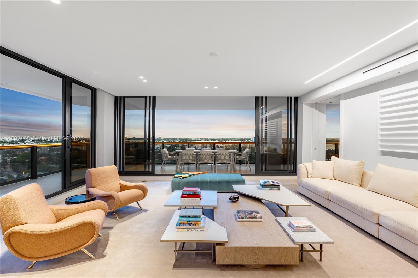 This 4-bed, 5.5-bath oasis at Bal Harbour Tower was meticulously renovated in 2021, spanning over 50