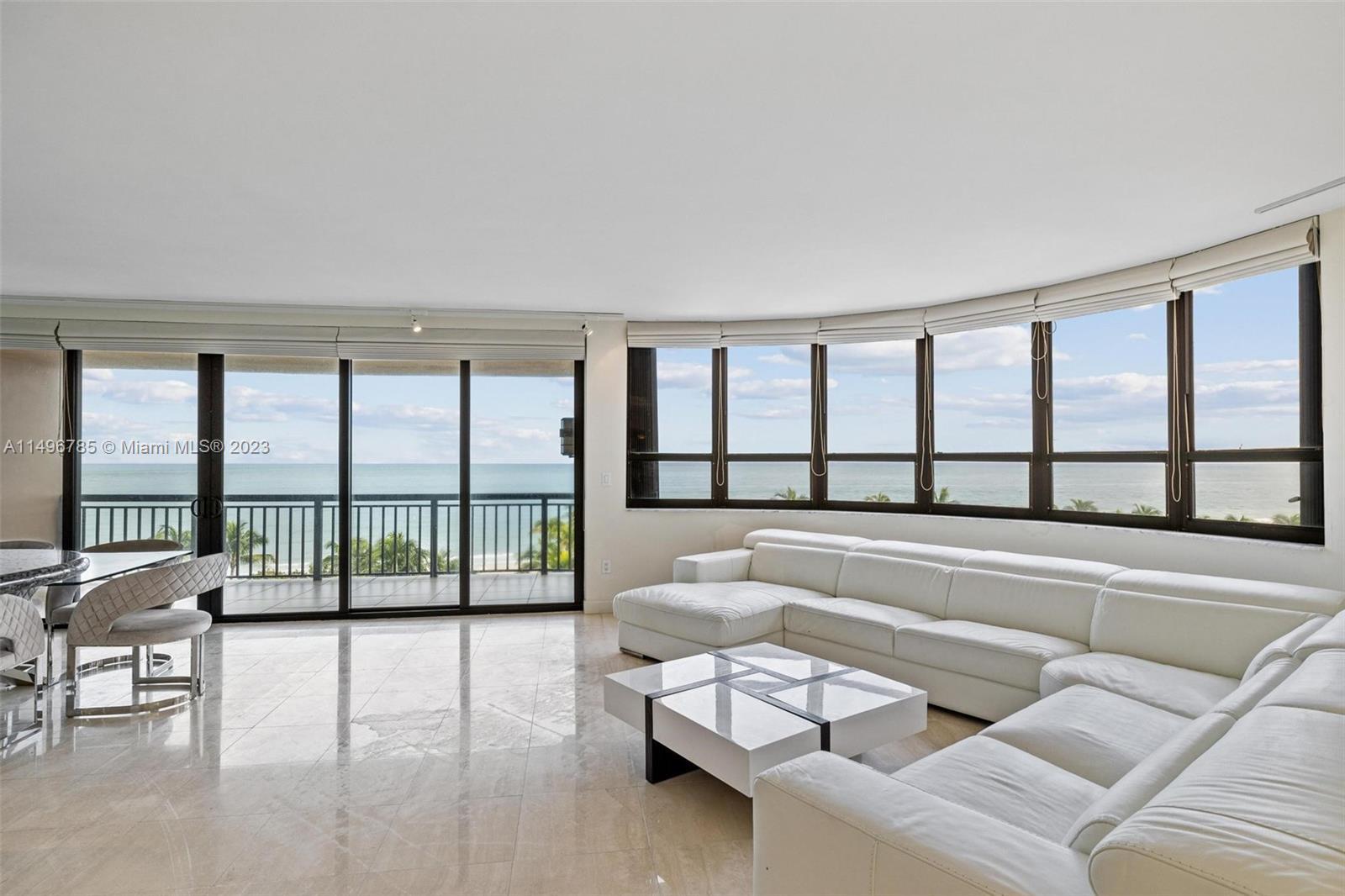 SOUTHEAST CORNER IN BAL HARBOUR NOW AVAILABLE! Large 3 bedroom with 2 ½ baths. Needs TLC. 2 balconie