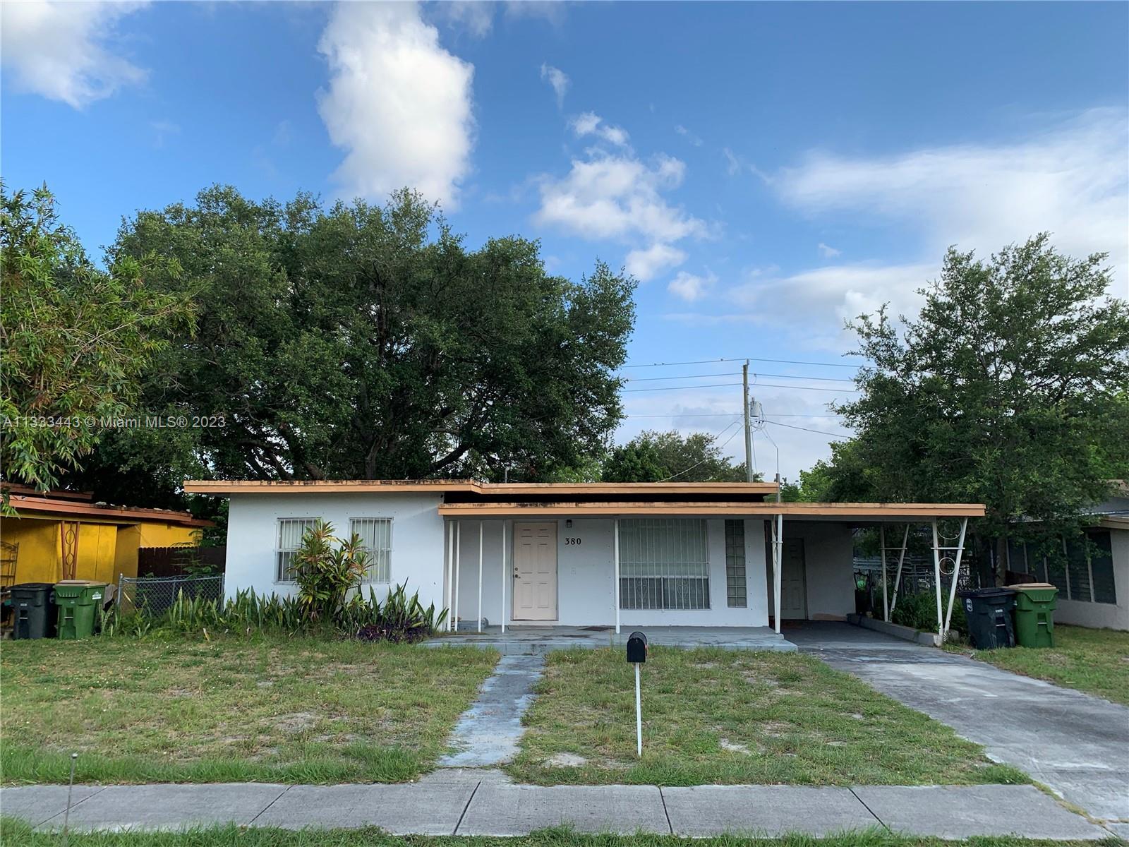 Photo of 380 NW 128th St in North Miami, FL