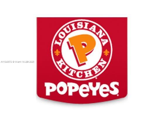 *** DRASTICALLY REDUCED ***

OWN A POPEYES LOUISIANA KITCHEN FRANCHISE IN A FOOD COURT THIS 15-YEA