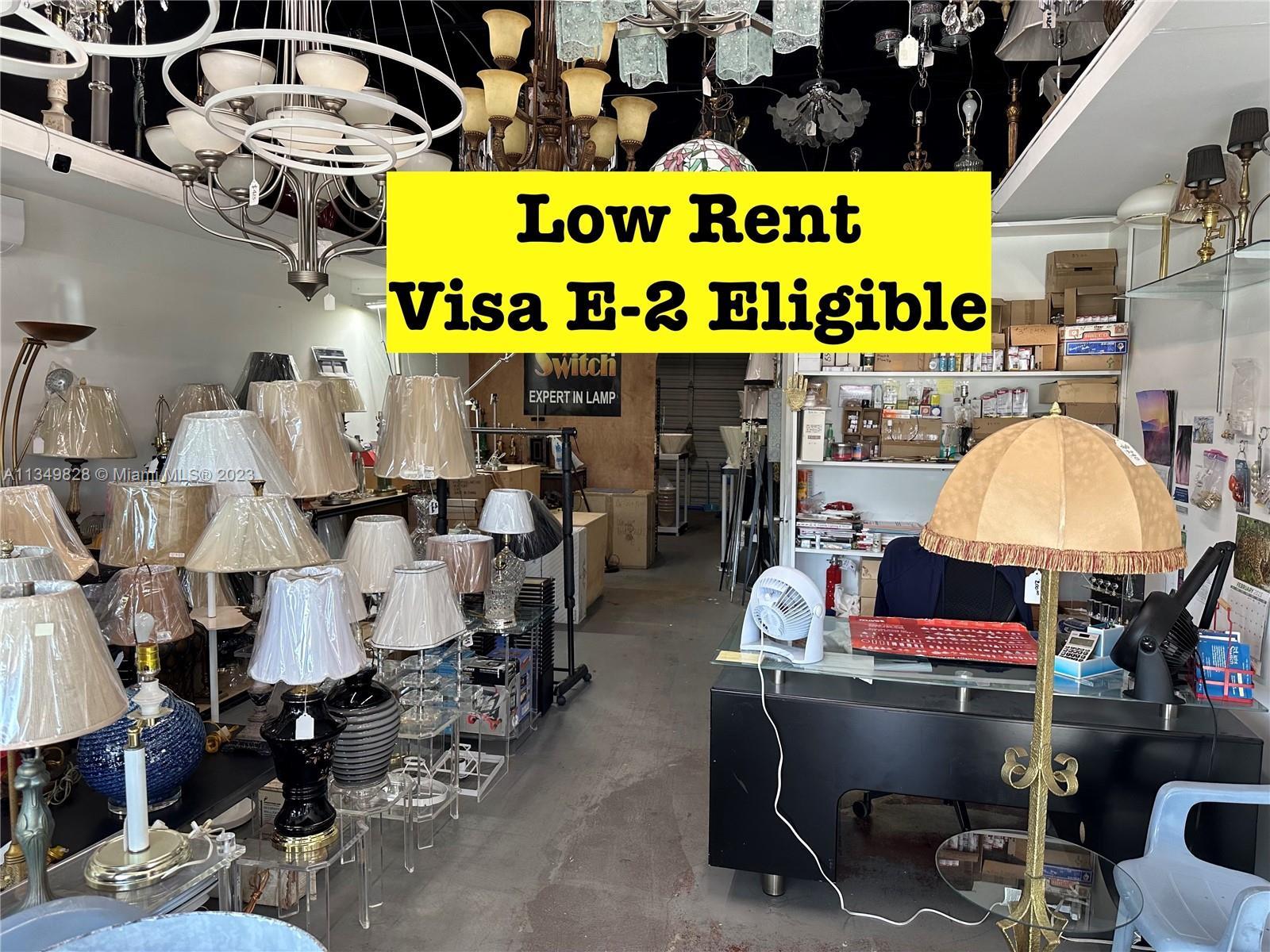 Amazing business in Pompano can be apply for the E-2 Visa .
Huge Income in grad area. 
Rent $1,000