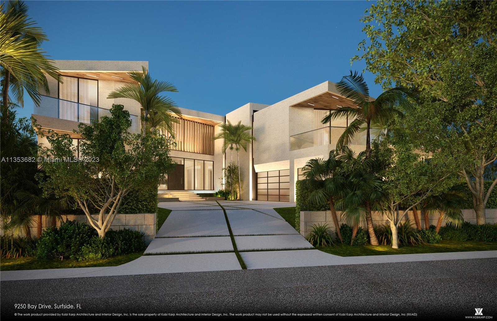Your ultra luxury waterfront dream estate awaits on this oversized 20,000+ sqft lot, located in Surf