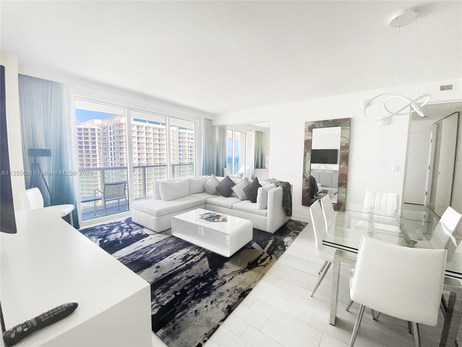 Upgraded unit at the world-famous W Hotel and Residences, Fort Lauderdale Beach. Enjoy ocean and int