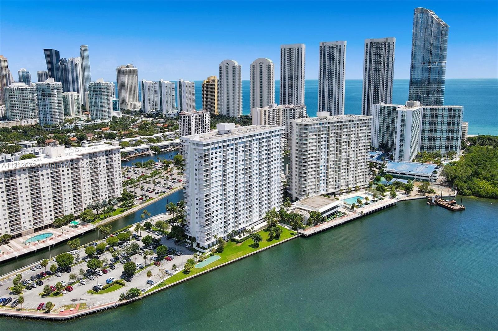 2 bedrooms / 2 bathrooms - CORNER UNIT on low floor.  Lowest priced 2 bedroom unit. Amenities are: F