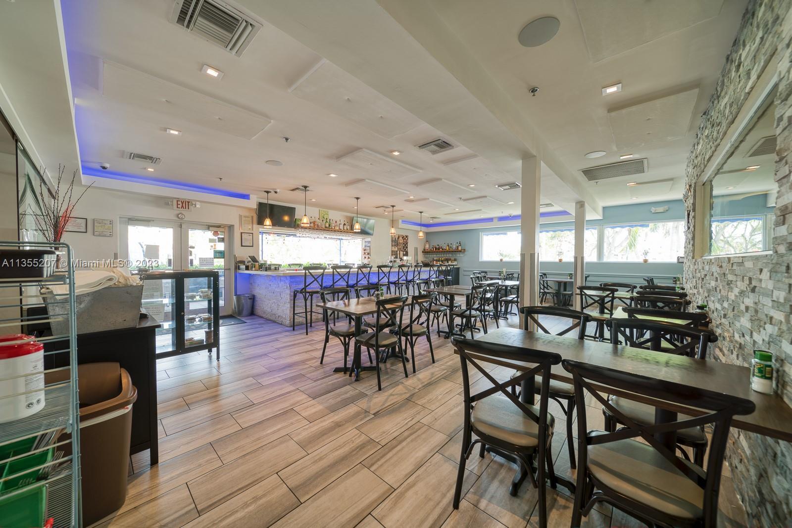 FANTASTIC opportunity to acquire a fully equipped turn-key restaurant. Great Corner location in the 