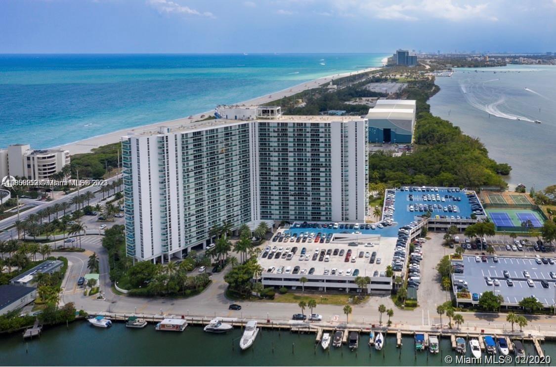 AMAZING VIEWS!! ACROSS THE BEACH THE CONDO OFFER RESORT LIFESTYLE IN THE MOST PRESTIGIOUS SUNNY ISLE