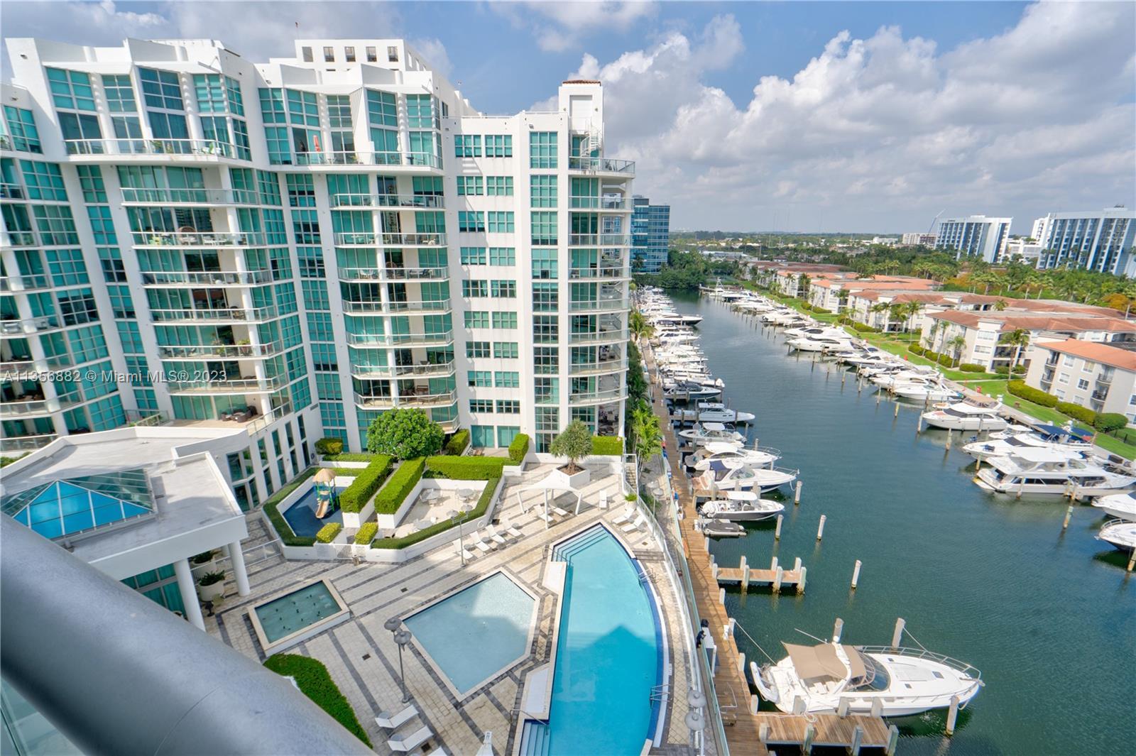 Stunning Water & Skyline View from this Impeccable Corner Unit. Bright and Spacious Residence Featur