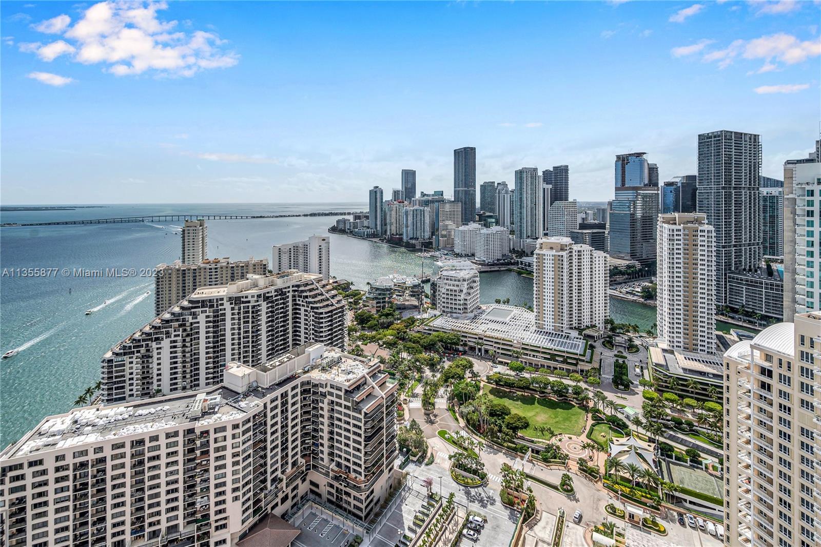 Highly sought-after large 1 bedroom + 1.5 Bath 03 line unit located on the 40th floor at Tequesta 3,