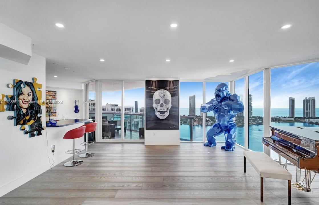 WOW! CONTEMPORARY MASTERPIECE! Enter thru private elevator, immediately and throughout see panoramic