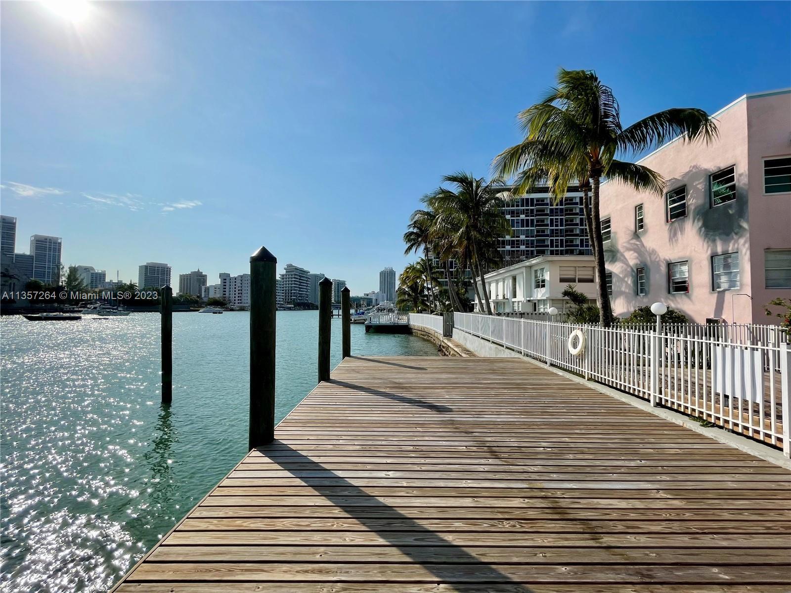 Dream 2/1 Condo in iconic Art-Deco Building with Boat Dock available for rent. Spacious Floor Plan, 