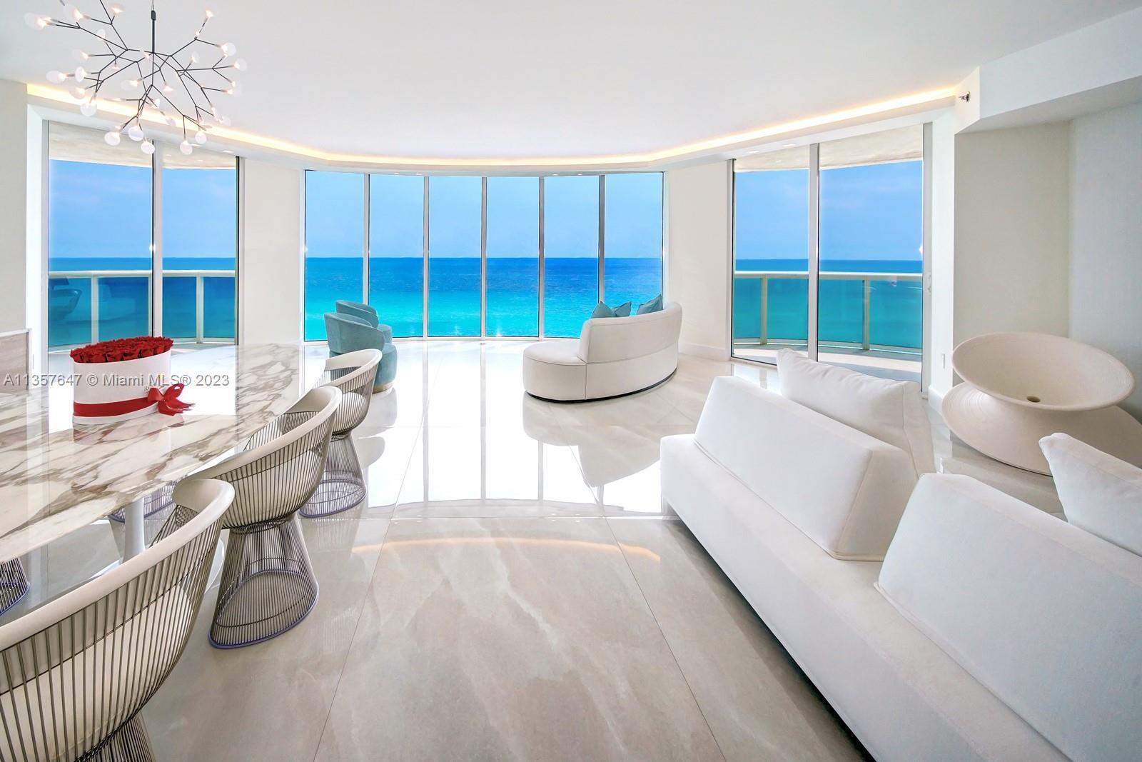 Ocean Four Condo in Sunny Isles Beach: Elegantly finished, this beautiful unit with breathtaking dir