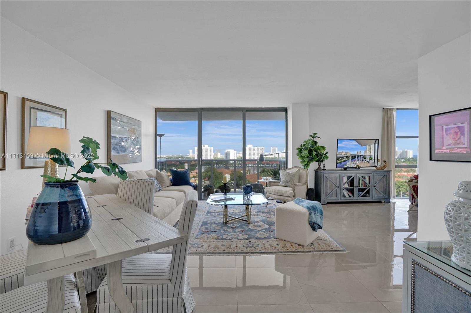 Back on the market at a new price. Amazing views from this beautifully remodeled 1 bed, 1.5 bath con