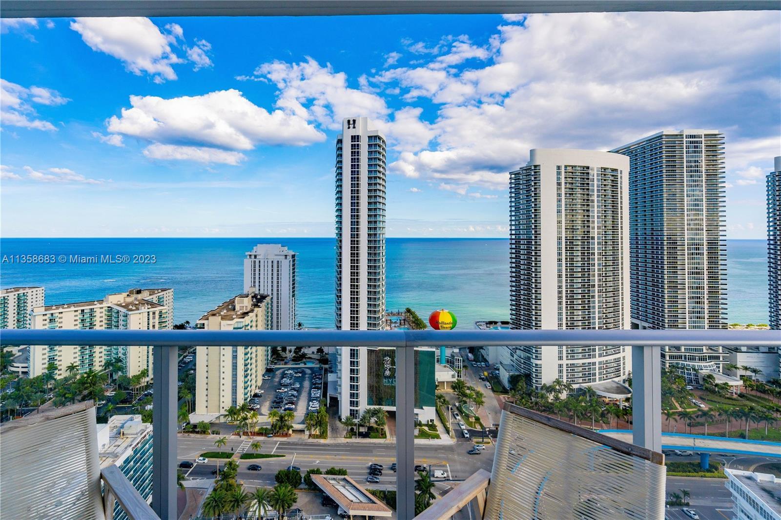 Brand new 2 bed/2 bath CORNER unit with beautiful views of the intracoastal, city, and ocean in a lu