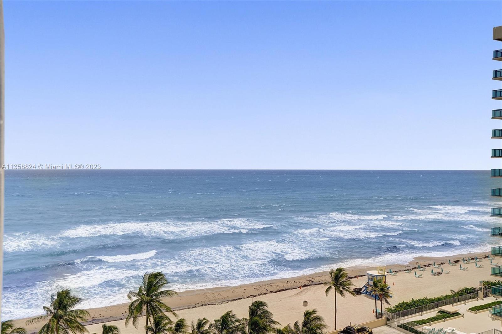 This oceanfront condo features amazing views of the ocean & city from all rooms. Many NEW updates in