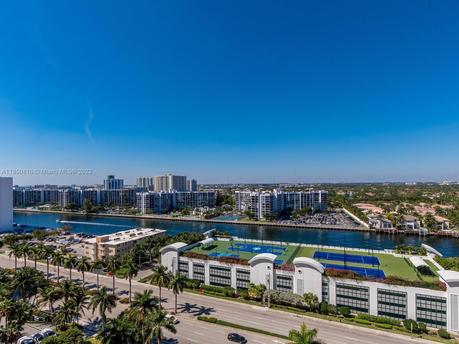 Gorgeous intracoastal and city views from this one bedroom one-bathroom turnkey apartment ready to m