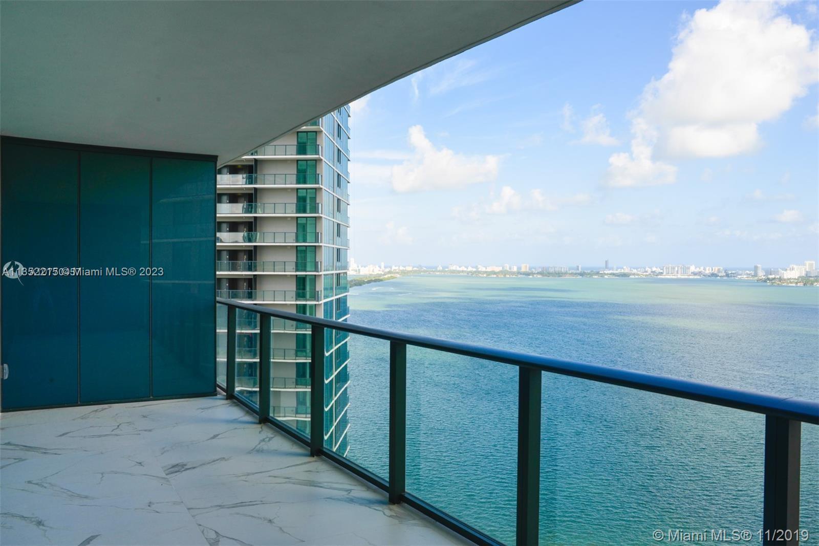 Enjoy the spectacular, breathtaking Biscayne view from all 3 bedrooms with full 3 bath condo, extrem