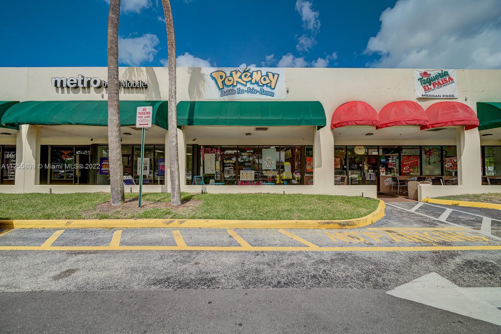 Photo of Poke Bowl And Bubble Tea Asian Cuisine Restaurant For Sale In Plantation in Plantation, FL