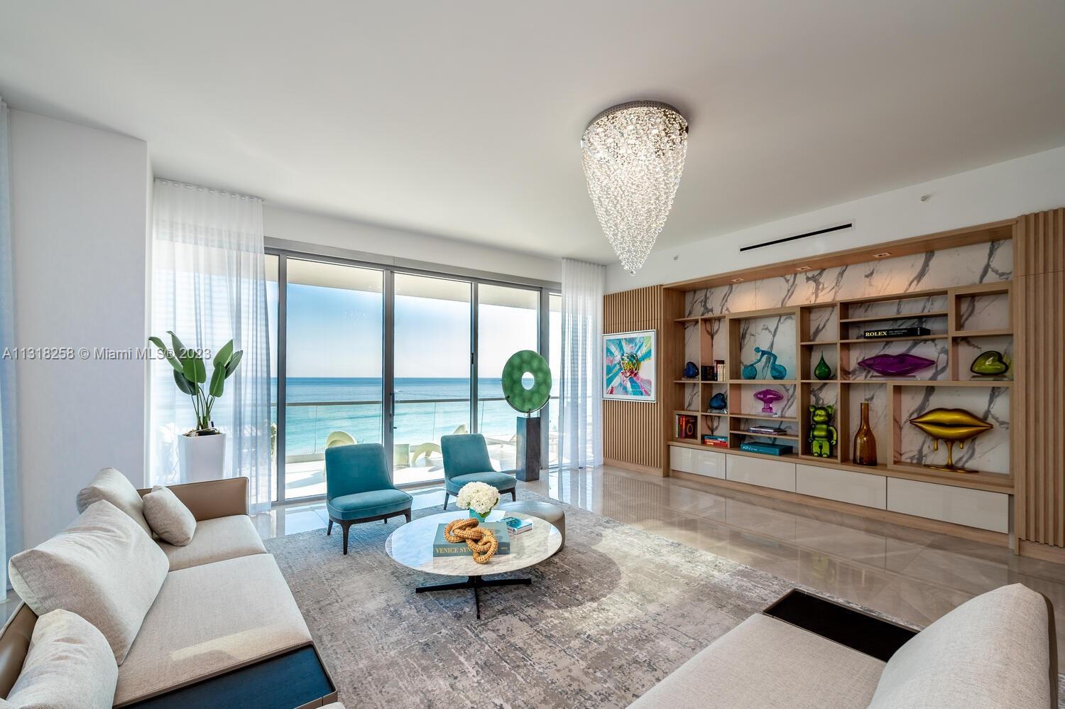 Welcome to this exquisite turnkey residence at Turnberry Ocean Club, tastefully furnished by Artefac