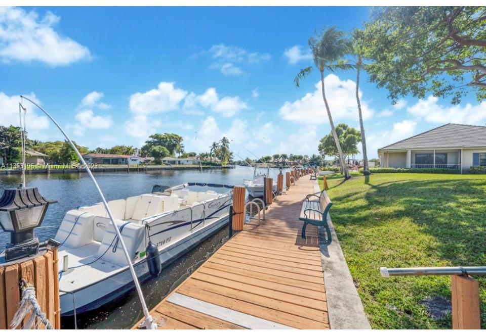Water views! Boaters paradise! This stunning, spacious, completely renovated corner unit has lots of