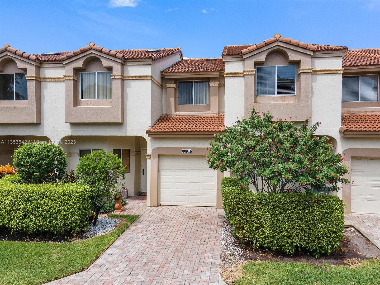 This gorgeous remodeled townhome is located in the Boca Pointe Country Club.  Boca Pointe is one of 