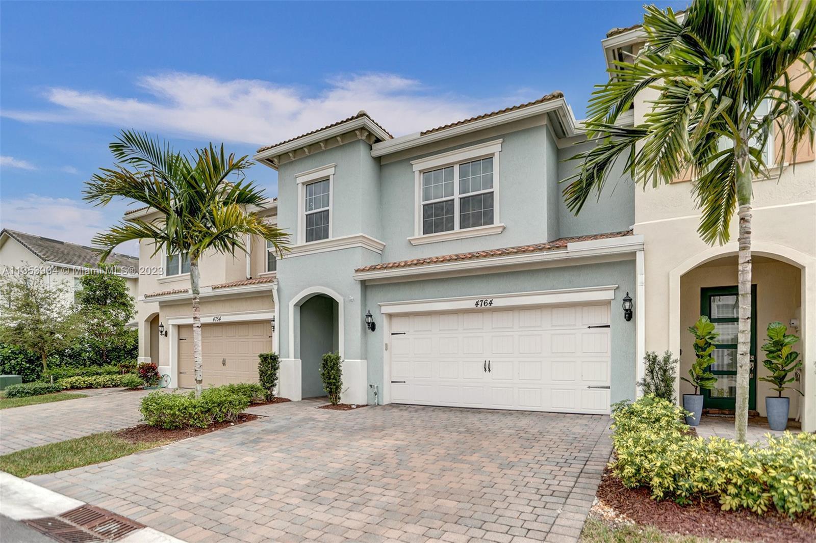 Built in 2020 3-bed, 2.5-bath two-story townhome nestled in new community of Parkview, features two-
