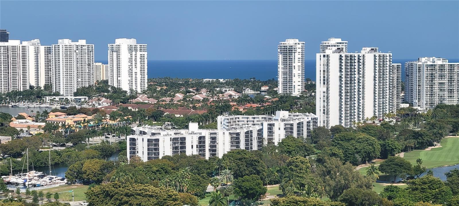 Live the chic life! A fabulous Aventura penthouse w/amazing water, city & golf course views. This up