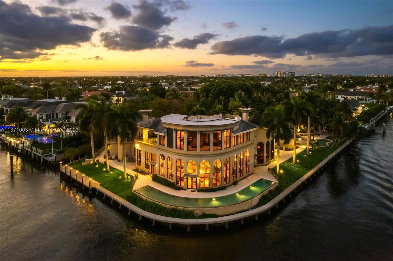 Once in a generation opportunity to own over an acre of waterfront land in the prestigious Royal Pal