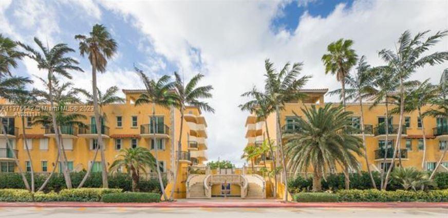 Surfside 5 floor beautiful Garden Apartment 1BR-1.5BA across from the ocean with a pool, dedicated p