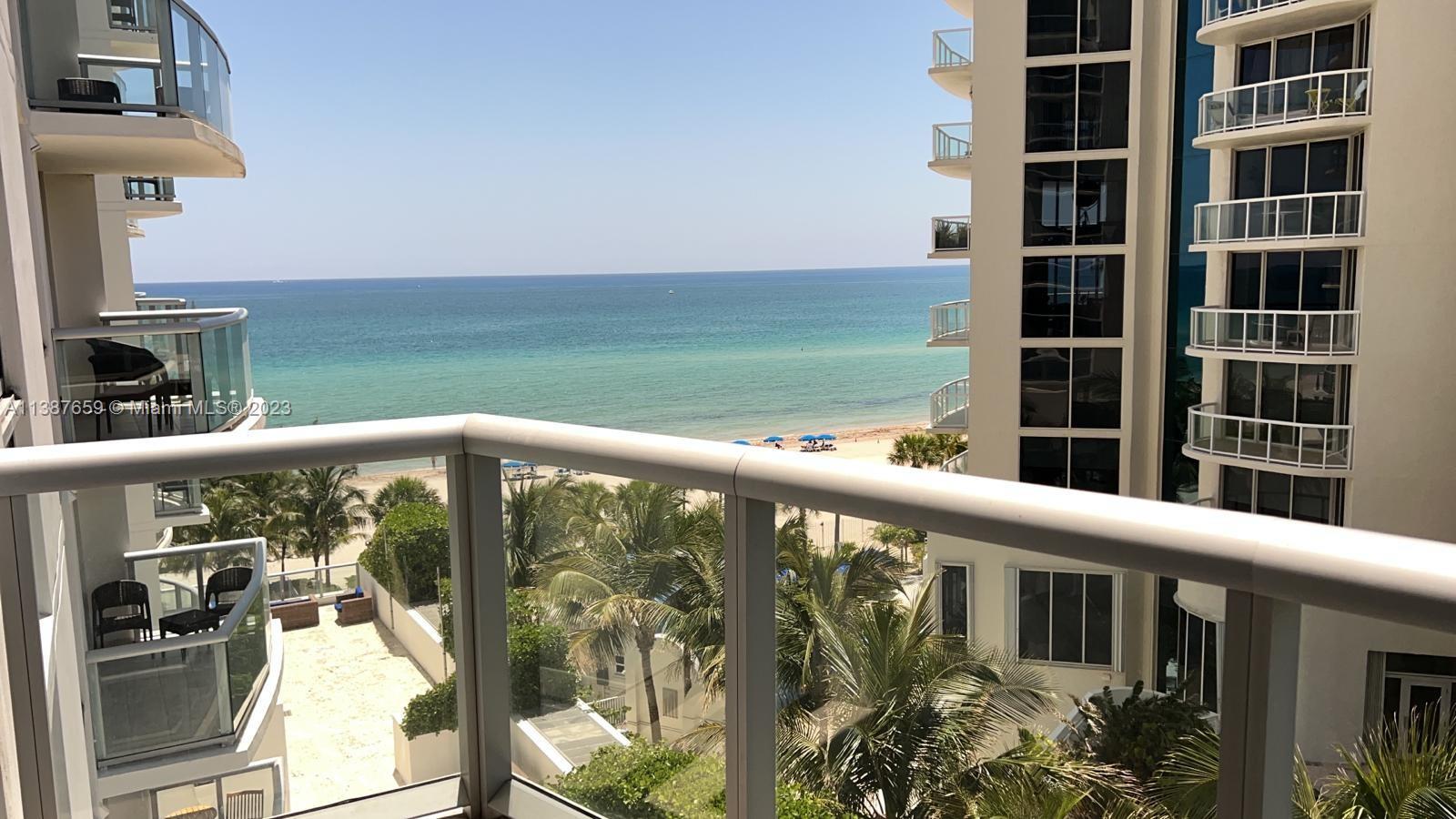 Amazing ocean view 688 sq ft , Unit comes fully furnished including breakfast bar , dishwasher ,wash