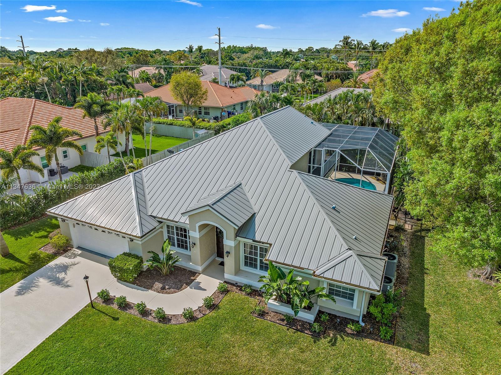 This 5 bedroom, 4 bath home with split bedrooms, cabana bath, upstairs bedroom ensuite, with walk in