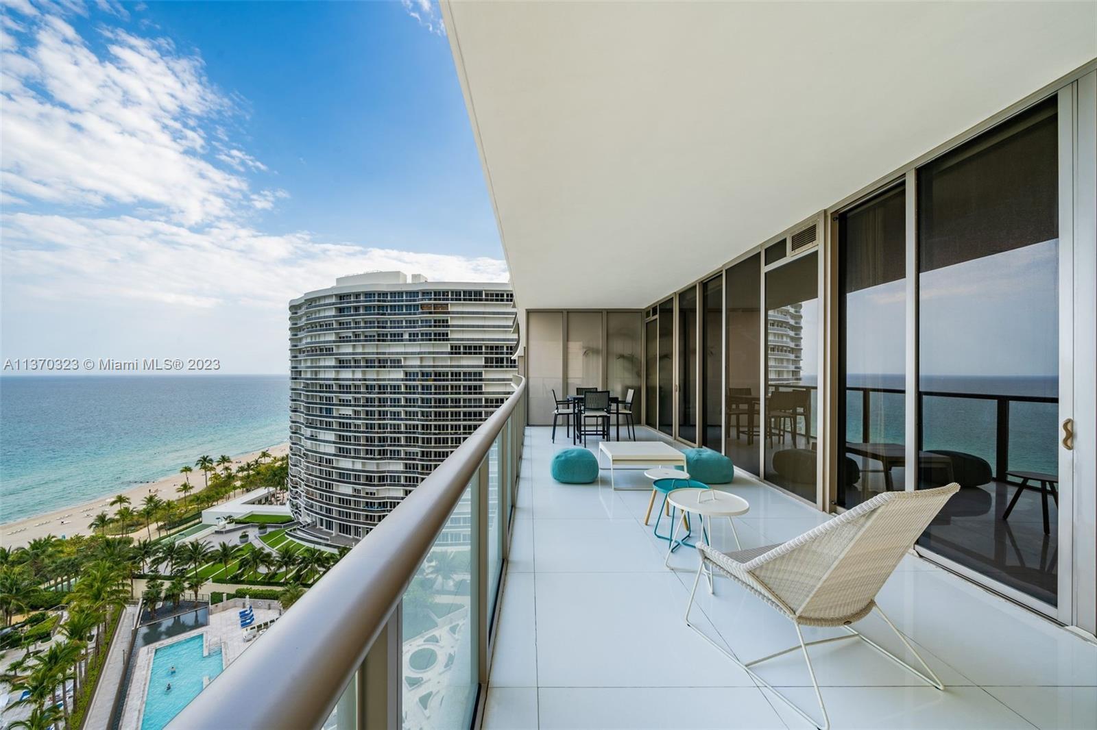 Spectacular 4 bedrooms, 4.5 bath residence at the iconic St. Regis Bal Harbour featuring east & west