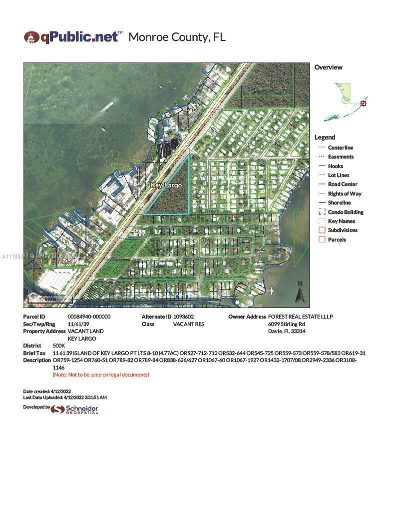 Photo of Address Not Disclosed in Key Largo, FL