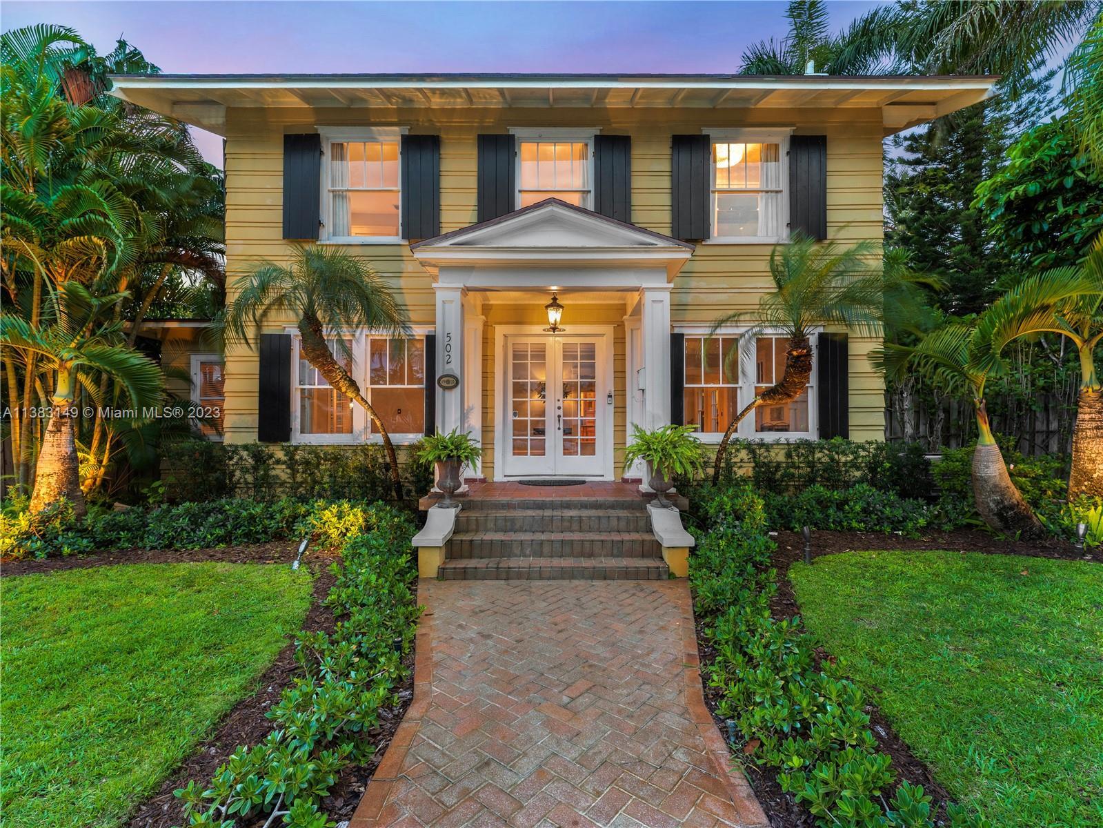 PRICE IMPROVEMENT!  "The Grand Dame" of homes in Old Northwood District in West Palm Beach. Historic