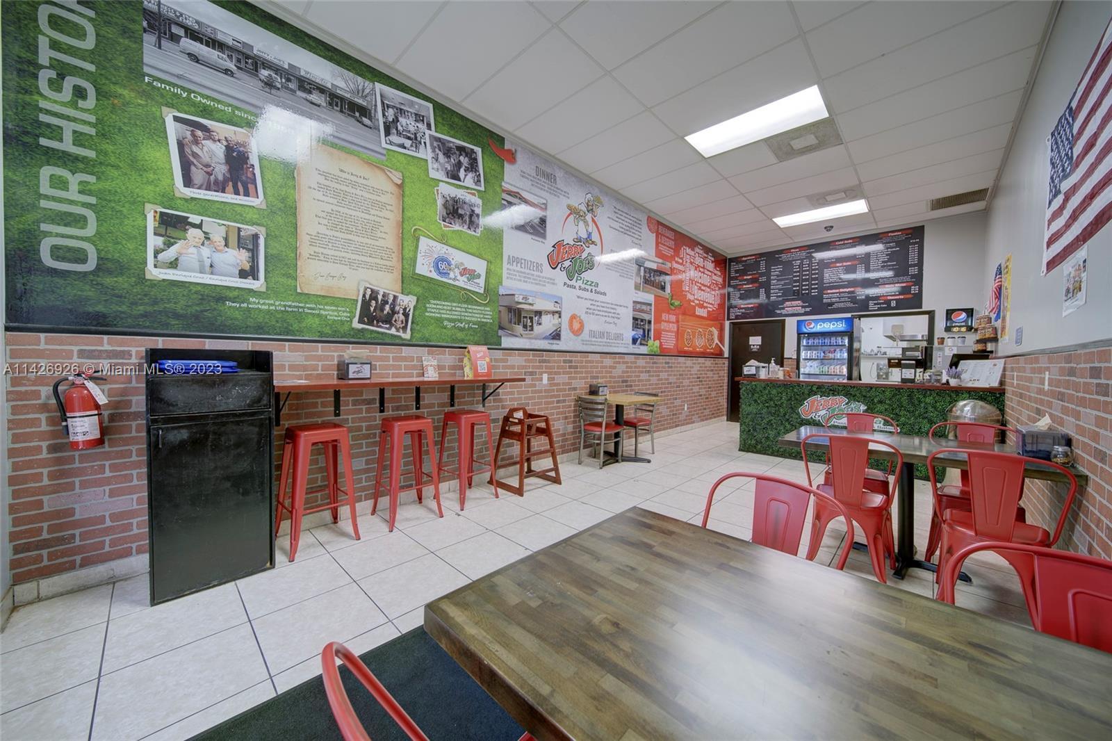 Photo of Pizzeria Restaurant For Sale In Kendall In Front Of Miami Dade College in Miami, FL