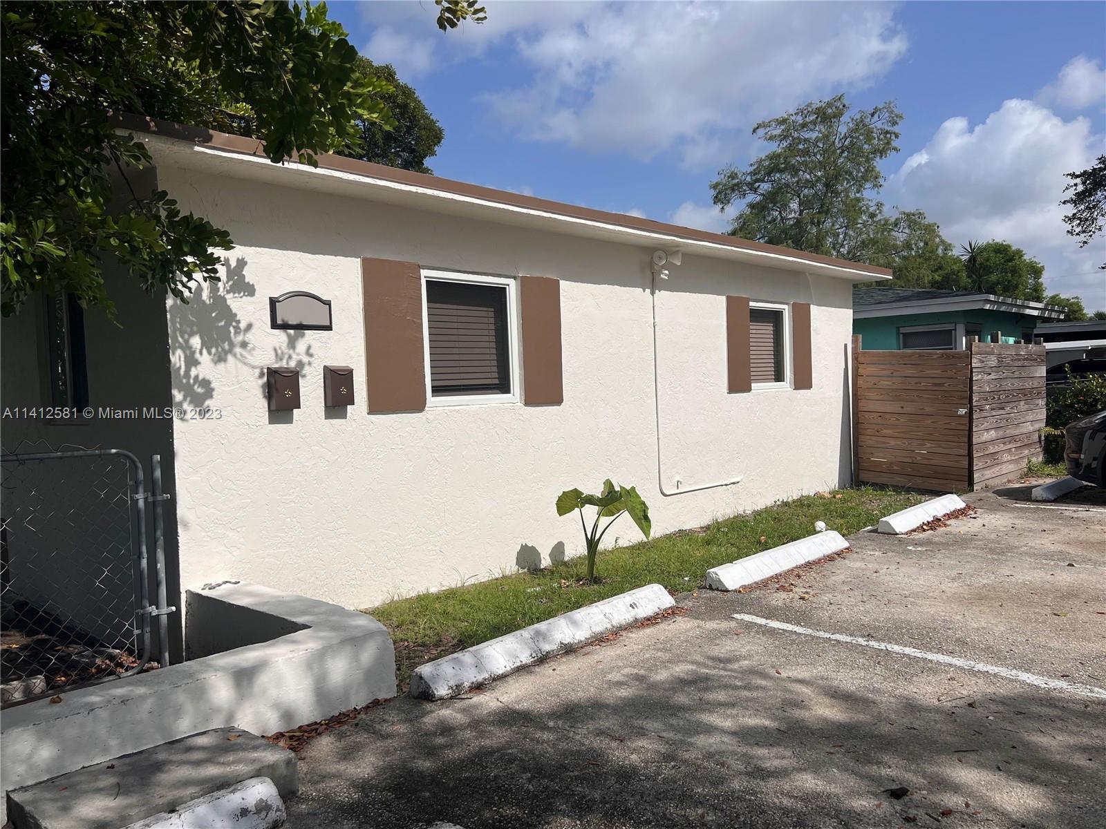 Fully remodeled Duplex east of I-95, off Sunrise Blvd. Each unit is a 2/1 and both have NEW: Impact 