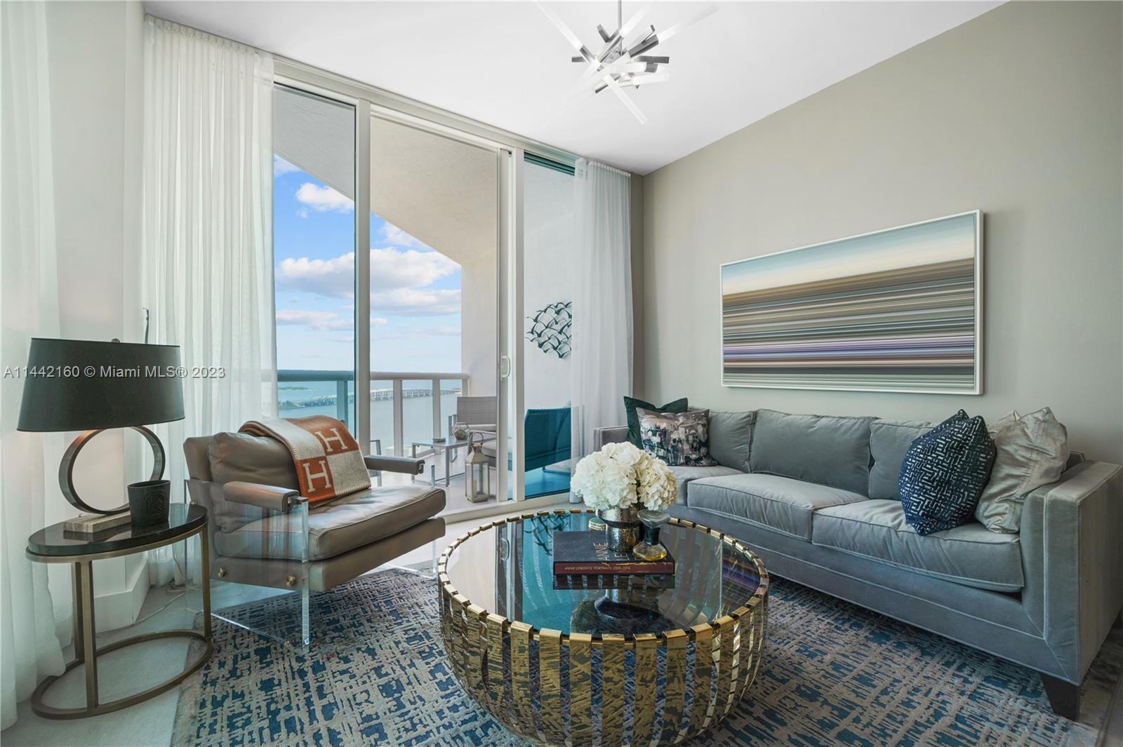 Sophisticated Unit in Edgewater East with amazing water views. Wake up to Biscayne Bay views from ev