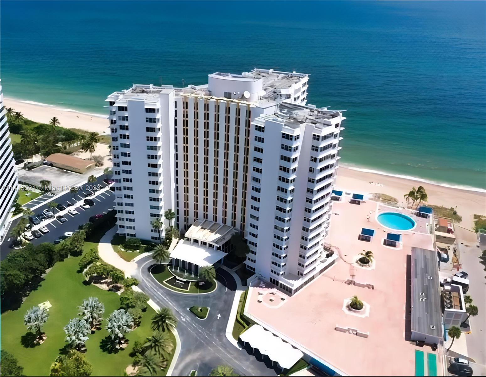Rare opportunity to own a 2 bedroom unit at The Fountainhead, Lauderdale By The Sea's premier 55+ co