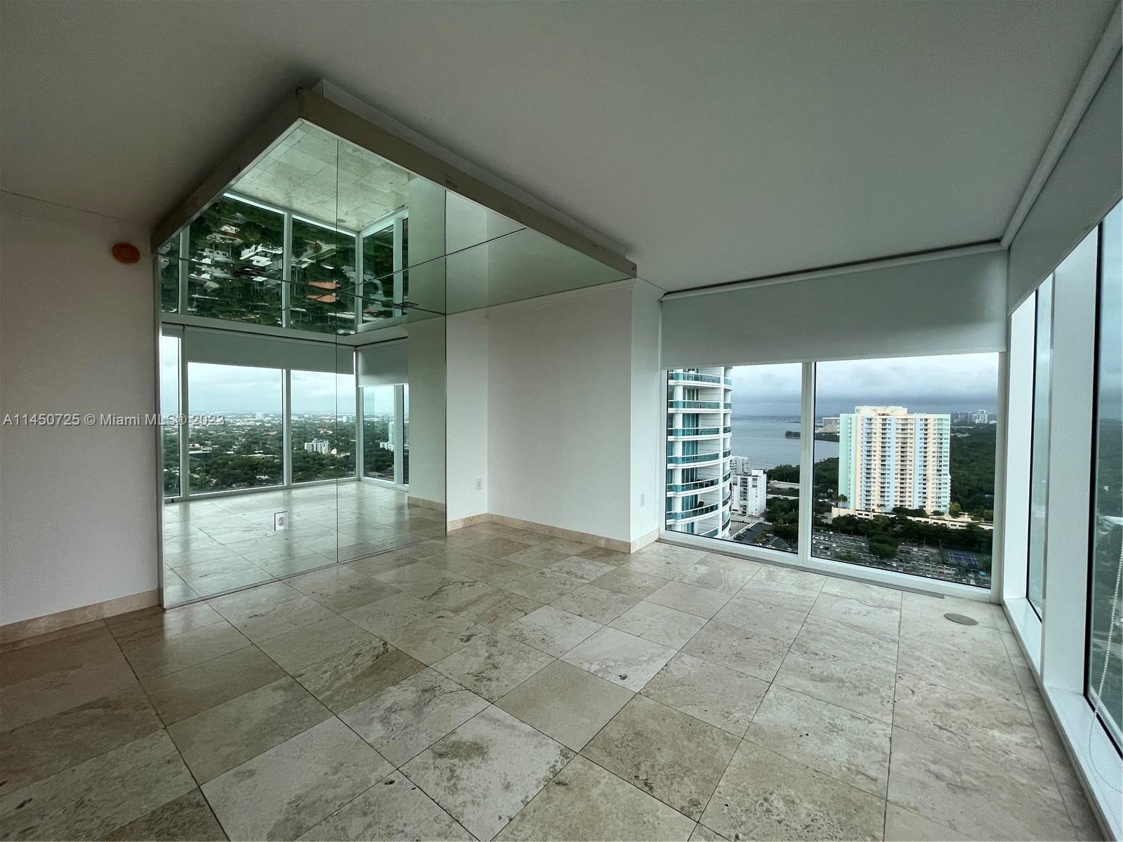 Beautiful 2 bedroom, 2 bath unit with partial waterview and skyline views from the 29 Floor. Spaciou