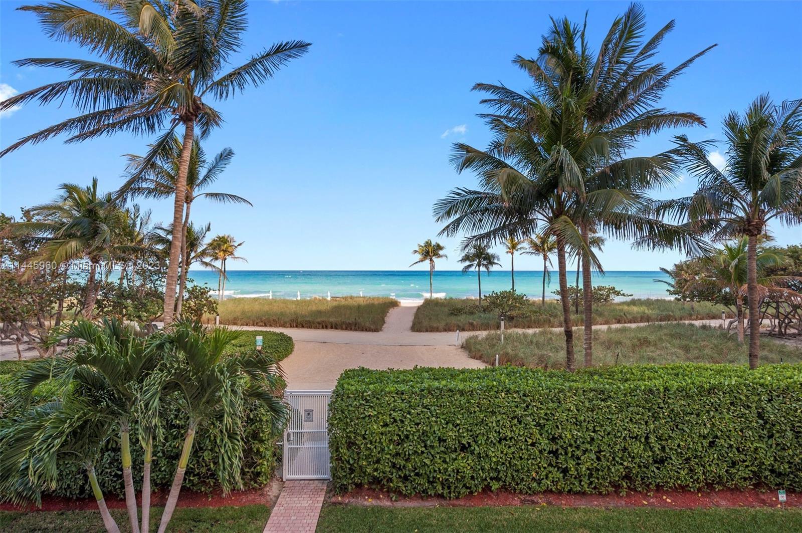 The Bellini Residence is a prestigious luxury boutique building in Bal Harbor Beach, Florida. Unit 2