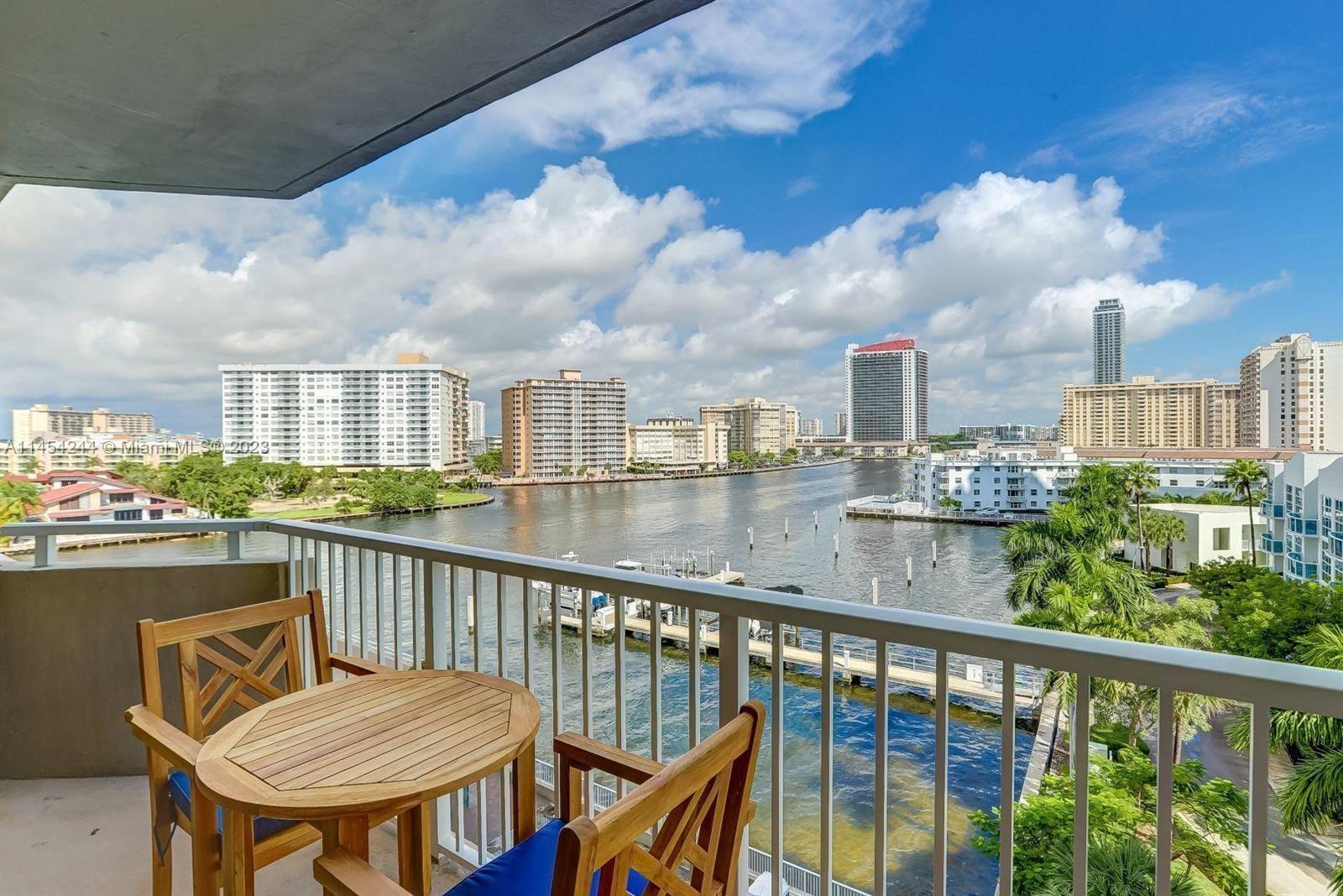 Spectacular Water Views from this beautfully Renovated one bedroom one bath. Watch The Boats Go By f